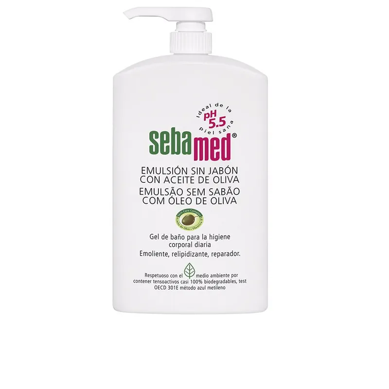Sebamed EMULSION OHNE SEIFEN-Badegel mit Olivenöl Angebot