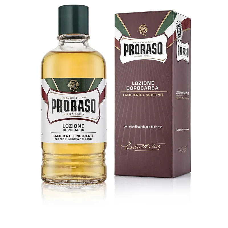 Proraso PROFESSIONELLE After Shave Sandelholz-Shea-Lotion Neu Im Sortiment