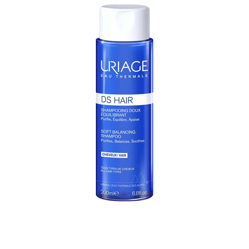 Nur Heute Uriage Ds Hair Daily Regulated Shampoo mit Eukalyptus – Weiches, frisch schäumendes Gel mit Flora