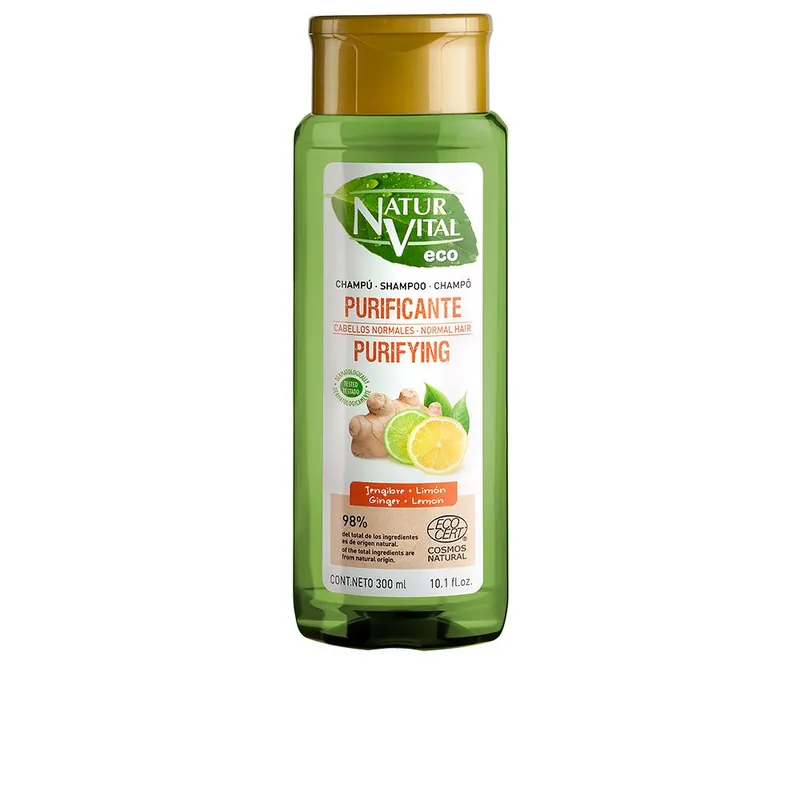 Saisonangebot Naturvital ECO PURIFYING Ingwer-Zitronen-Shampoo
