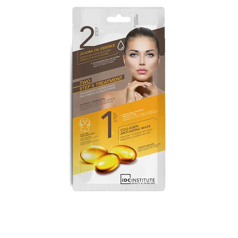 Idc Institute ZWEI-SCHRITT-BEHANDLUNG Kollagen-Anti-Aging-Maske Rabatt