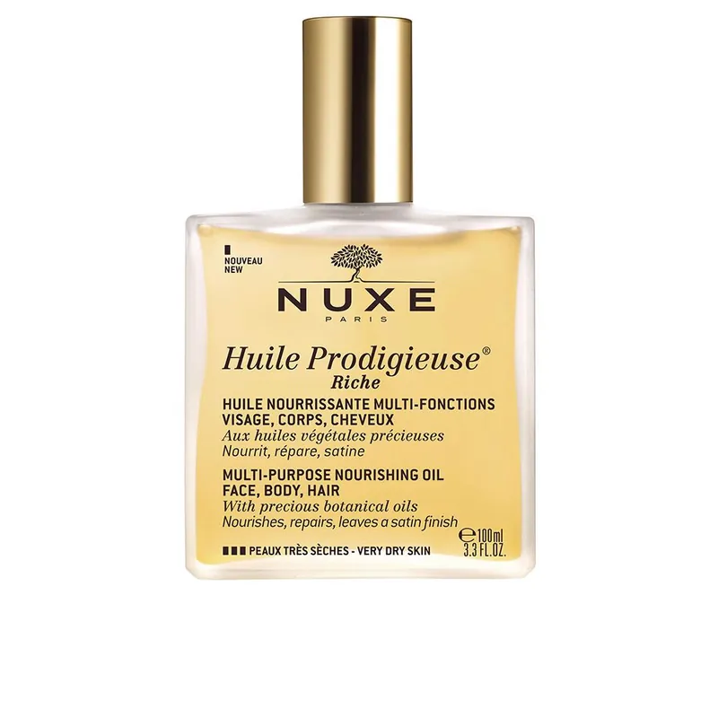 Nuxe HUILE PRODIGIEUSE RICHE Öl für sehr trockene Haut Sichere Zahlung
