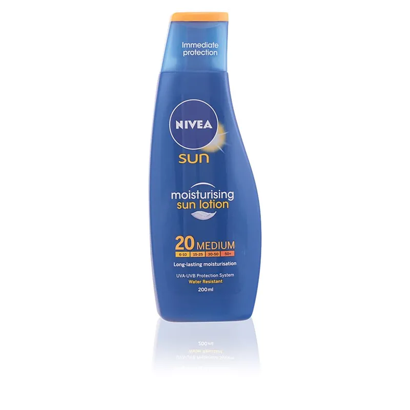 Nivea SUN PROTEGE & HIDRATA leche SPF20 Echt
