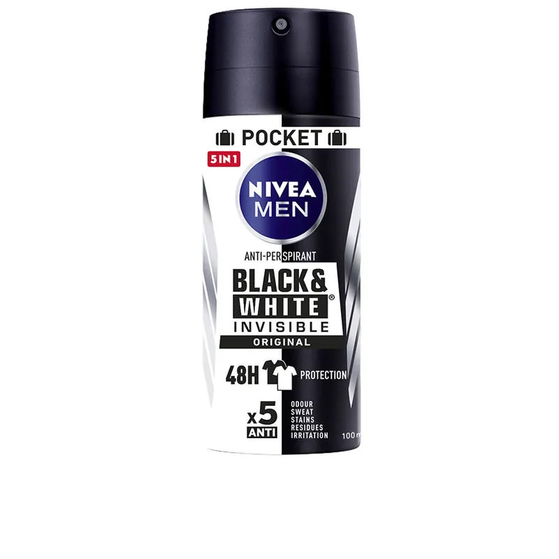 Nivea MEN INVISIBLE BLACK & WHITE anti-transpirante spray Schnäppchen