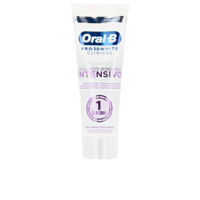 Echt Oral-B PRO-3DWHITE KLINISCHE INTENSIVE AUFHELLENDE Zahnpasta