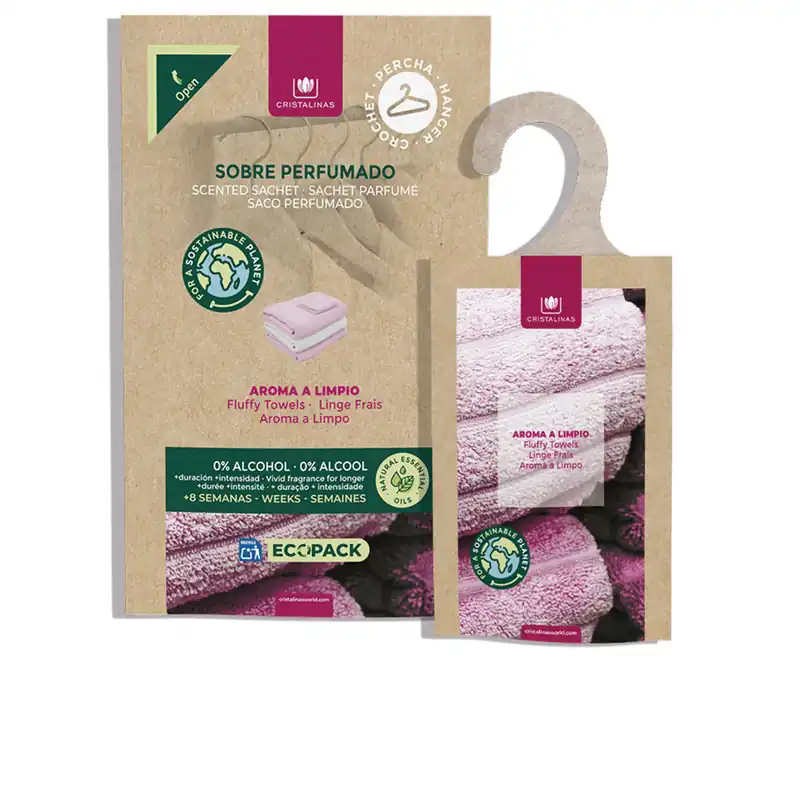 Cristalinas CLOSET Lufterfrischer komplett 0 % sauberes Aroma Top-Angebot