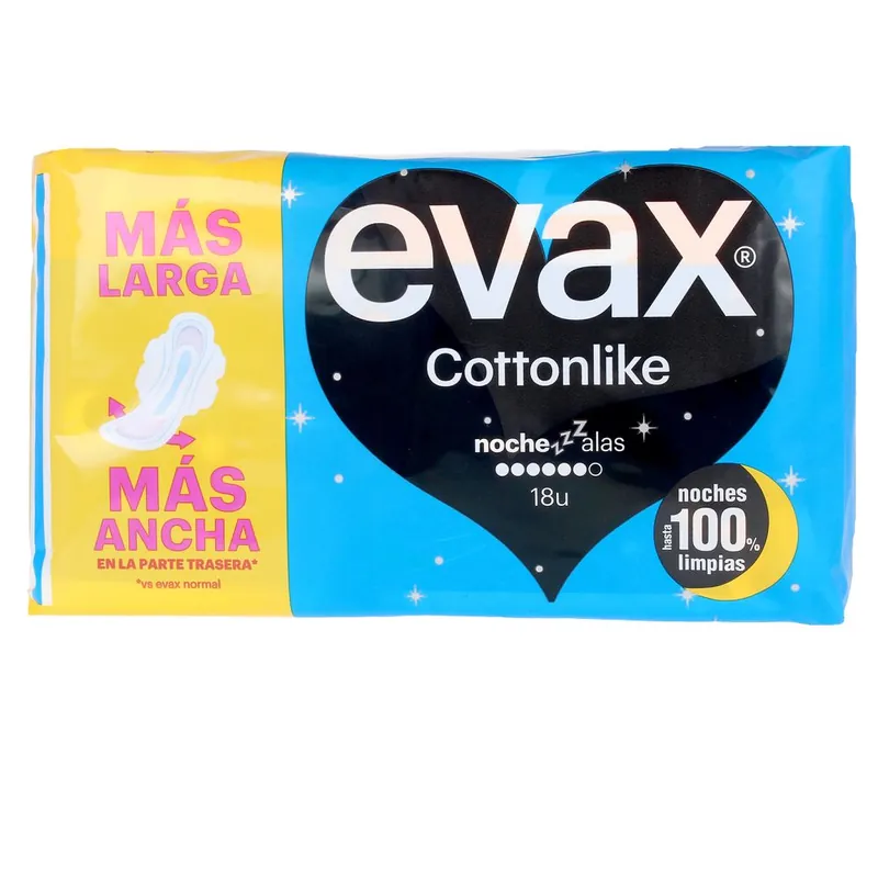 Evax COTTONLIKE compresas noche alas Markenprodukt