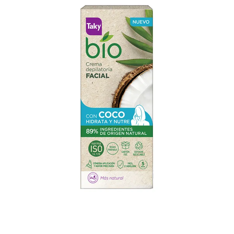 Taky BIO COCO Gesichtshaarentfernungscreme Top-Angebot