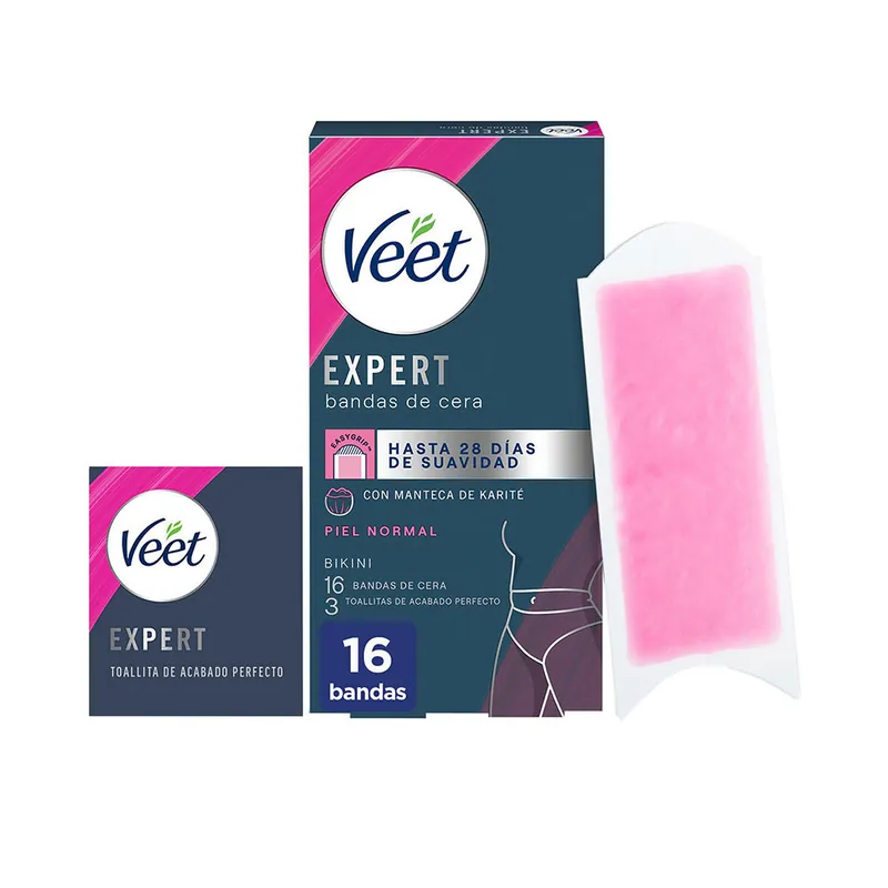 Sofort Bestellen Veet EXPERT BIKINI Enthaarungswachs entfernt normale Haut