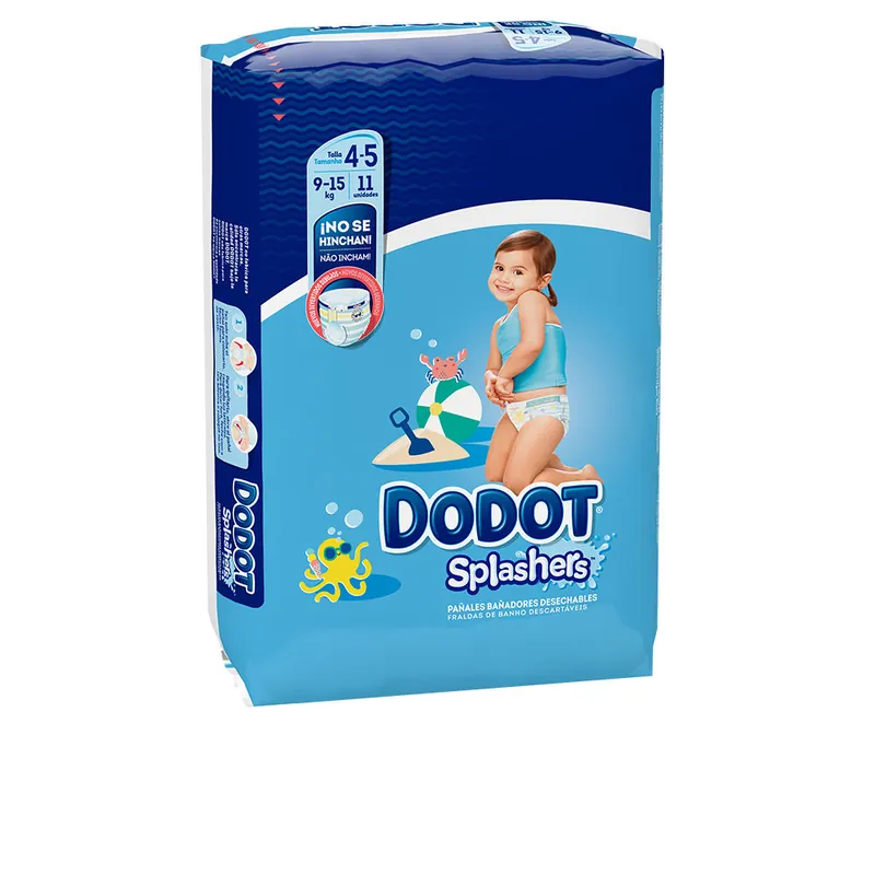 Dodot DODOT SPLASHERS Einweg-Badeanzug, Größe 4–5 + 9–15 kg Markenware
