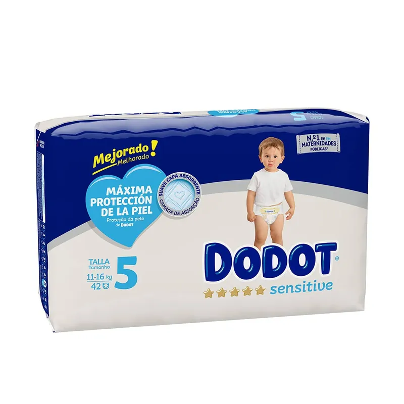 Dodot DODOT SENSITIVE Windeln Größe 5 11-16 kg Super-Preis