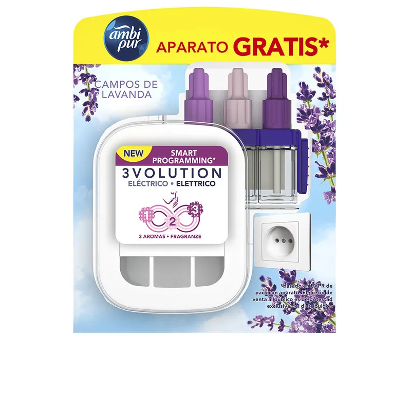 Ambi Pur 3VOLUTION Lufterfrischergerät + Nachfüllung Lavendel Sonderaktion