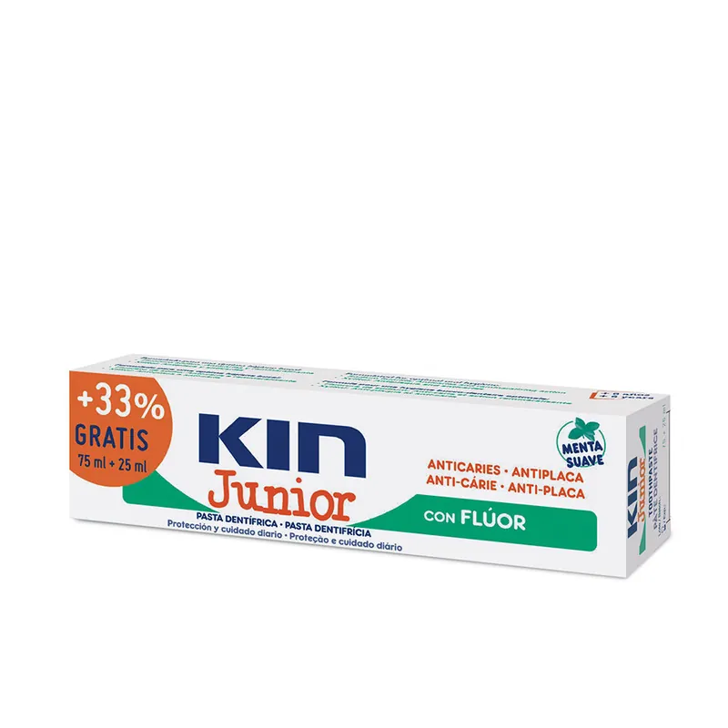 Jetzt Bestellen Kin KIN JUNIOR Zahnpasta gegen Karies, milde Minze