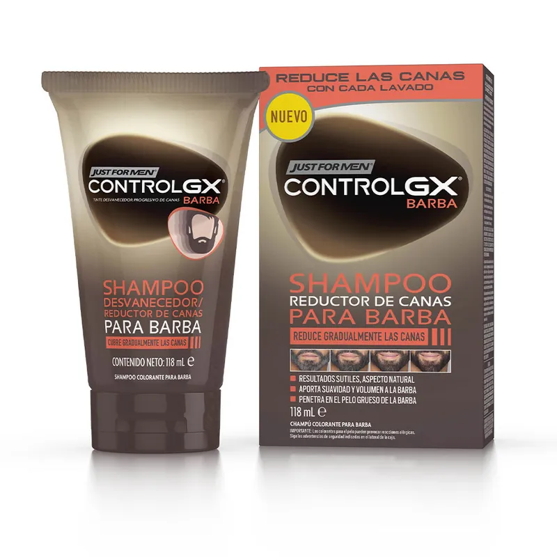 Just For Men CONTROL GX graureduzierendes Bartshampoo Finale Aktion