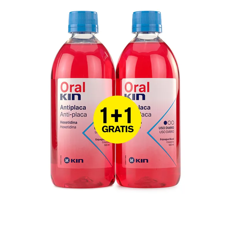 Sonderaktion Kin ORALKIN ENJUAGUE BUCAL ANTI-PLACA SET