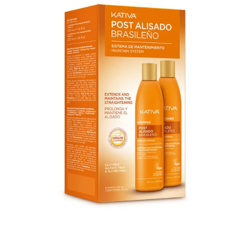 Kativa KATIVA PROFESSIONAL POST BRASILIANISCHES GLÄTTUNGSPAKET Bestseller