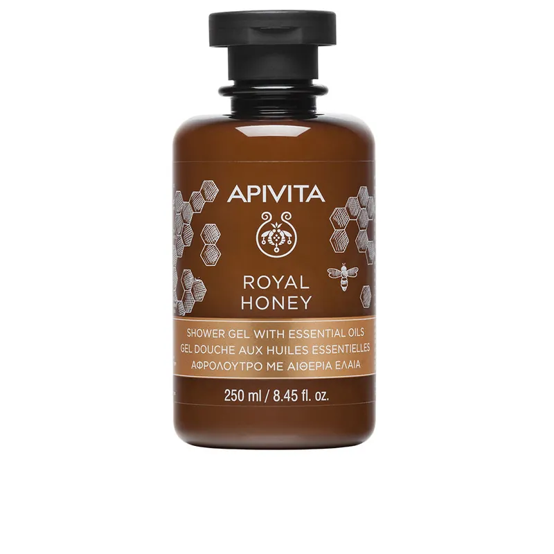 Billig Apivita ROYAL HONEY Duschgel mit Honig und ätherischen Ölen – Reinigt sanft und beruhigt die Haut
