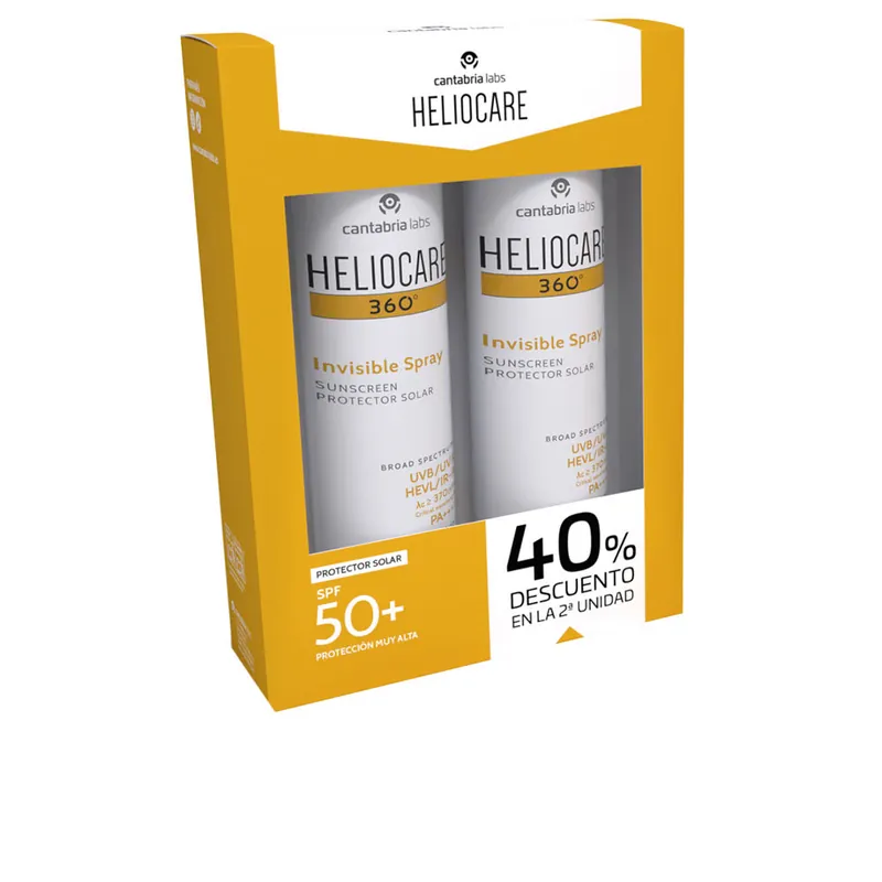 Cantabria Labs HELIOCARE 360º INVISIBLE Sonnenschutzspray SPF50+ Packung Versand Am Gleichen Tag