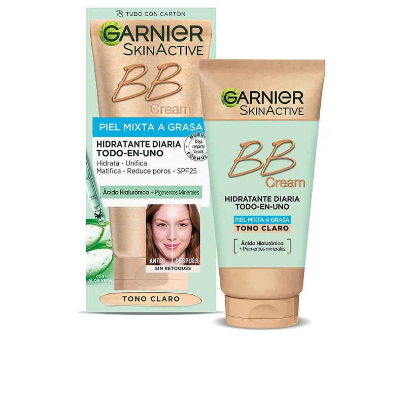 Garantierte Lieferung Garnier SKINACTIVE BB CREAM Mischhaut bis fettige Haut tägliche Feuchtigkeitscreme LSF 25