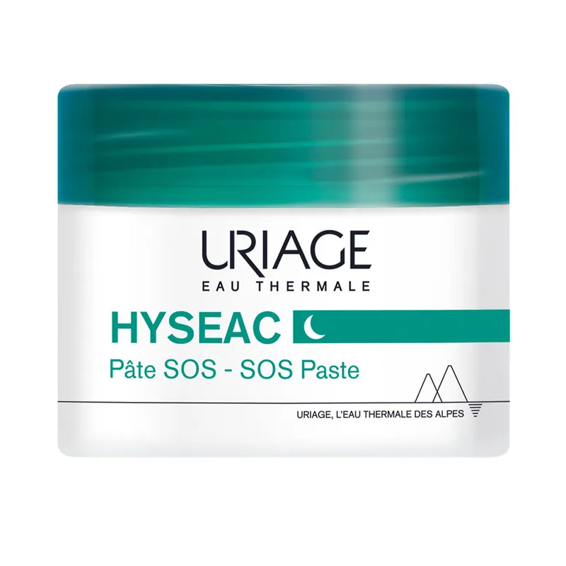 Uriage HYSEAC SOS Anti-Unreinheiten-Paste mit GRÜNER TON, ZINK UND TEEBAUM Abverkauf