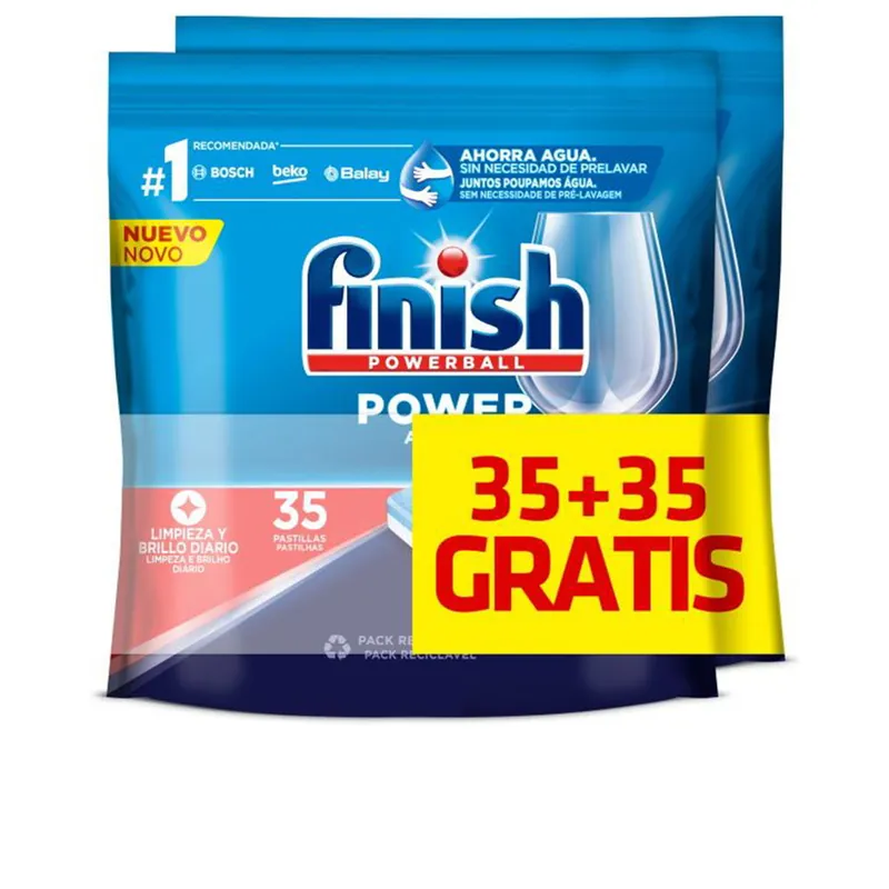 Finish FINISH POWERBALL ALL-IN-ONE-Spülmaschine Schneller Versand