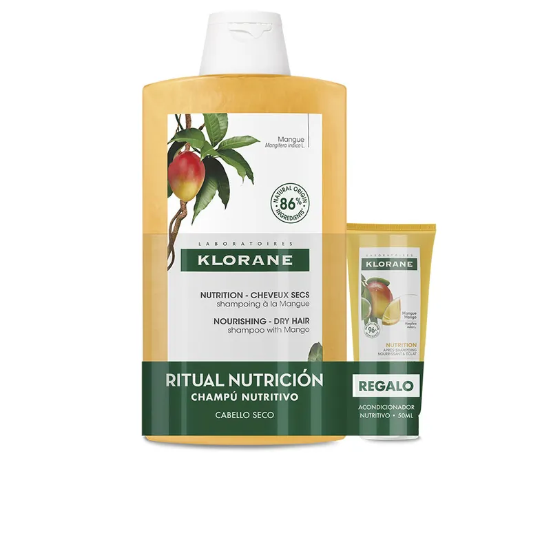 Klorane AL MANGO CHAMPÚ + ACONDICIONADOR ESTUCHE Mega-Angebot