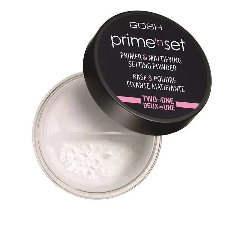 Echt Gosh VELVET TOUCH prime’n set 2in1 transparent