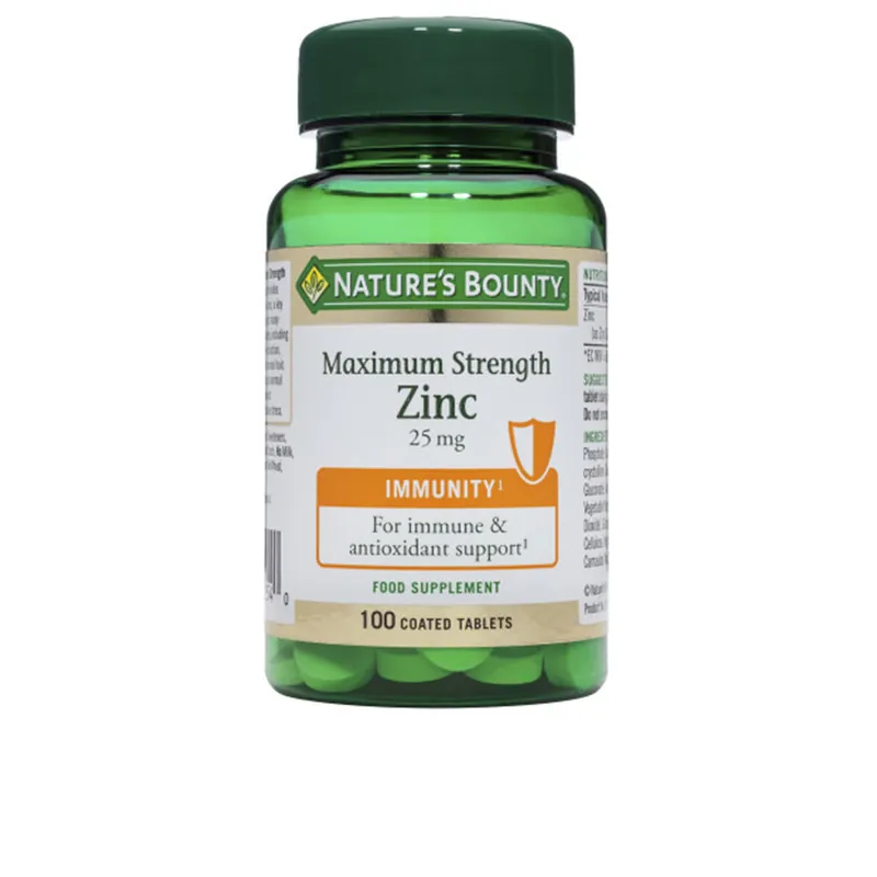 Nature‘s Bounty ZINK 25 mg Sofort Bestellen