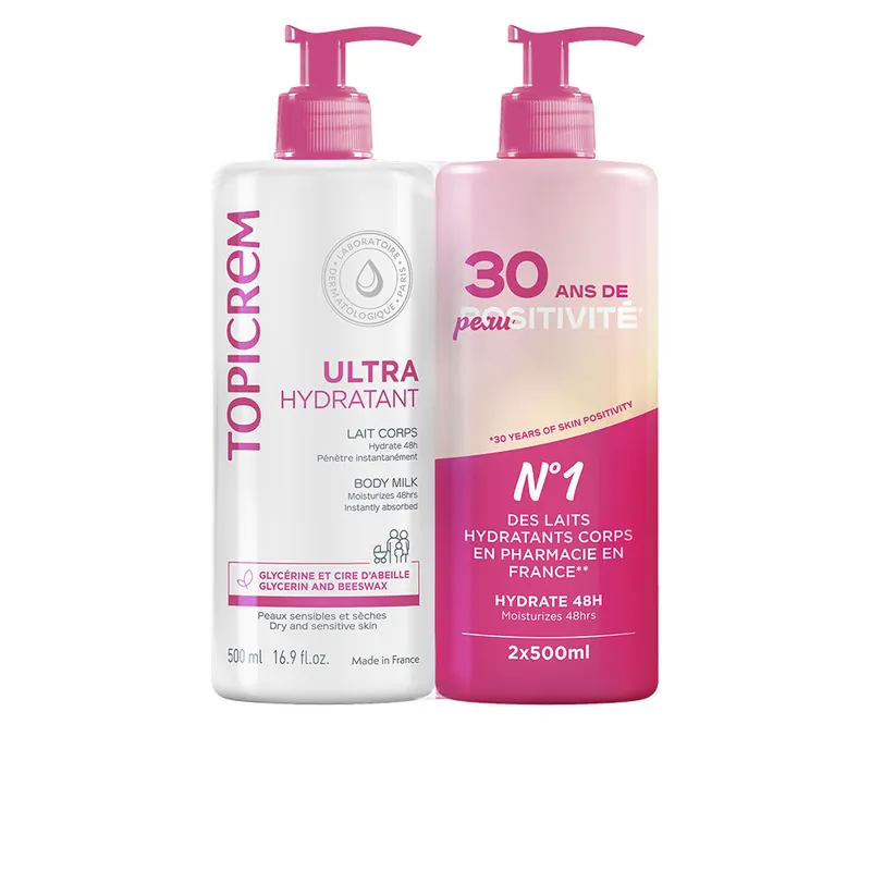 Topicrem UH ULTRA FEUCHTIGKEITSSPENDENDE KÖRPERMILCHPACKUNG Neu