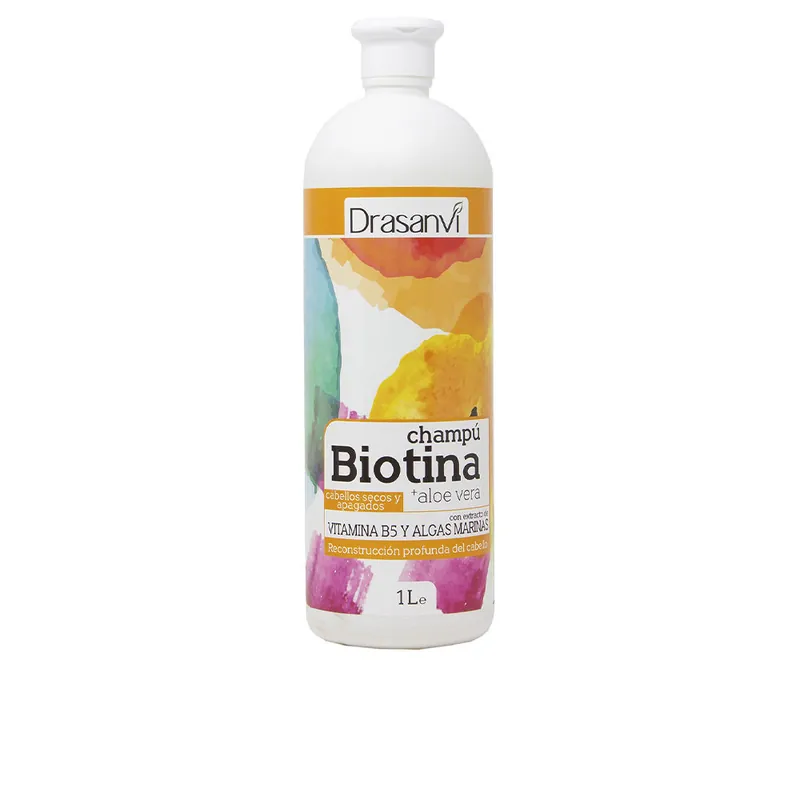 Preisknaller Drasanvi BIOTIN UND ALOE VERA Shampoo für trockenes und stumpfes Haar