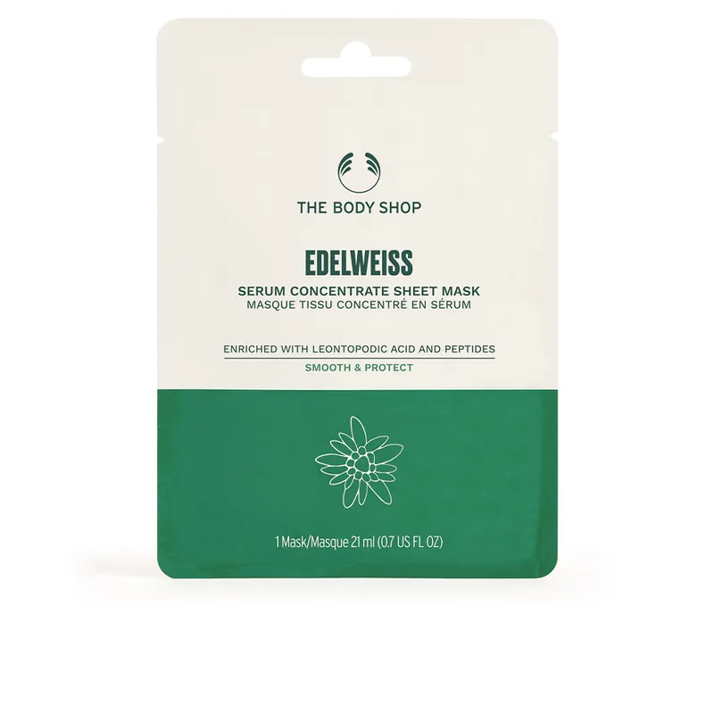 Top-Angebot The Body Shop EDELWEISS Serumkonzentrat-Blattmaske