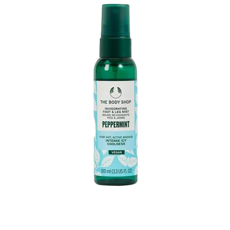 Echt The Body Shop Pfefferminz-Fußspray kühlend und belebend