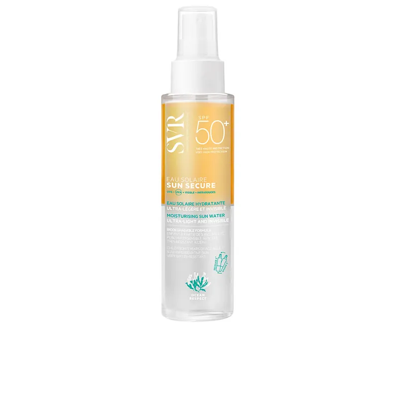 Svr SUN SECURE feuchtigkeitsspendendes Eau Solaire SPF50+ Billig