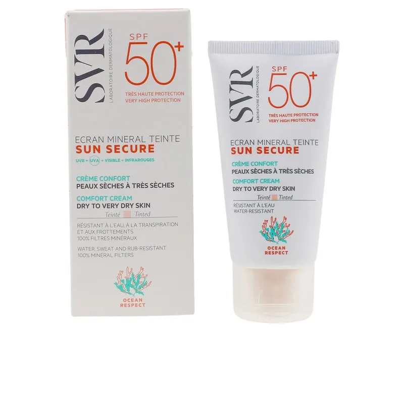 Svr SUN SECURE ecran mineral dye peaux seches SPF50+ Sonderaktion