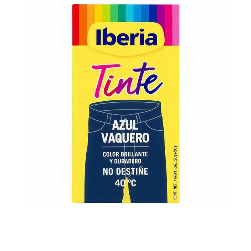 Iberia IBERIA CLOTHING DYE farbecht 40º Jeansblau Finale Aktion
