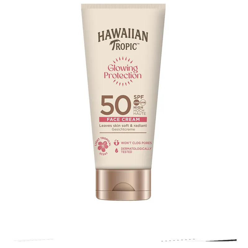 Sonderangebot Hawaiian Tropic STRAHLENDE SCHUTZ-Gesichtscreme LSF 50
