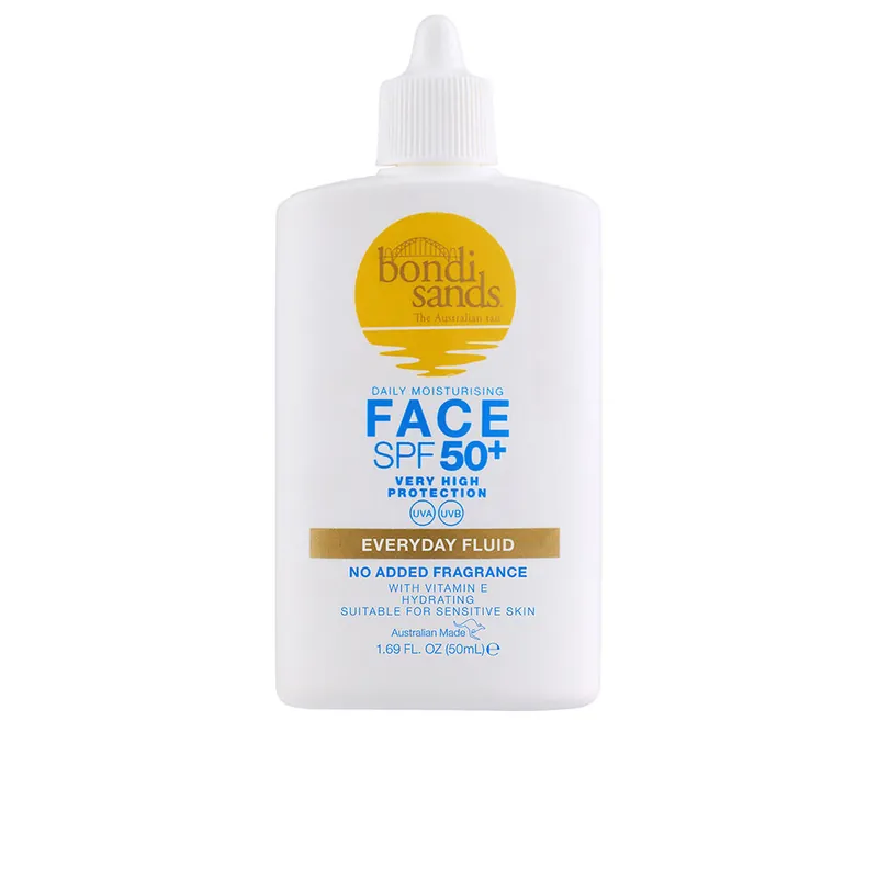 Bondi Sands EVERYDAY unparfümiertes Gesichtsfluid SPF50+ Garantierte Lieferung