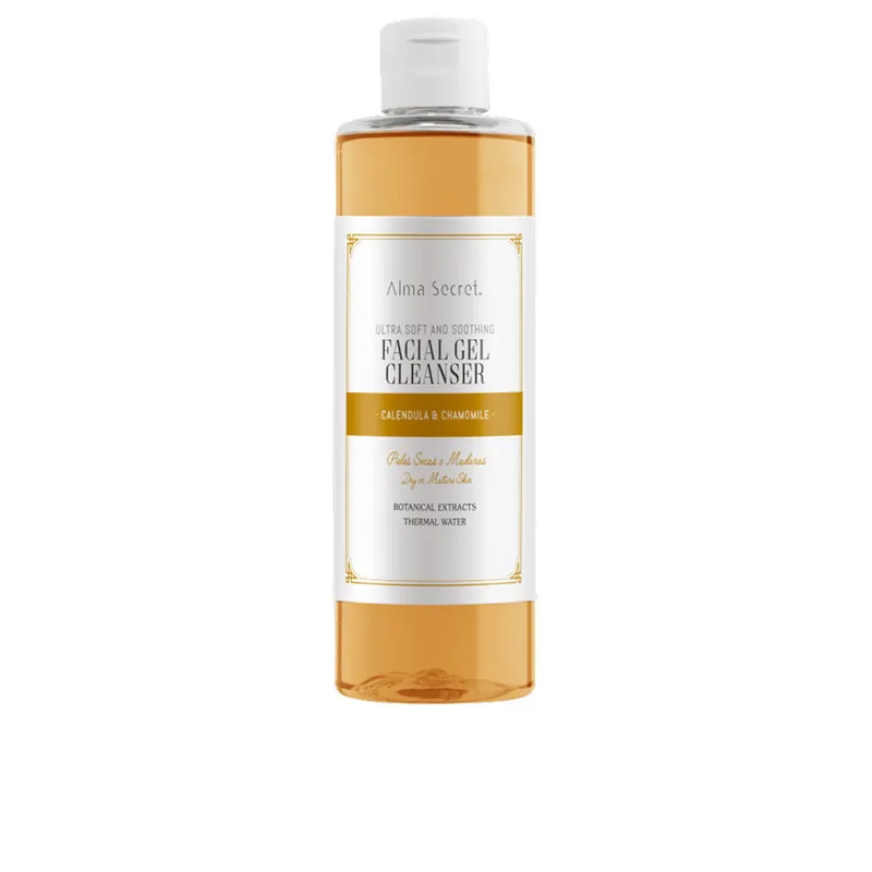 Alma Secret FACIAL GEL CLEANSER sanft und beruhigend Ringelblume & Kamille Highlight