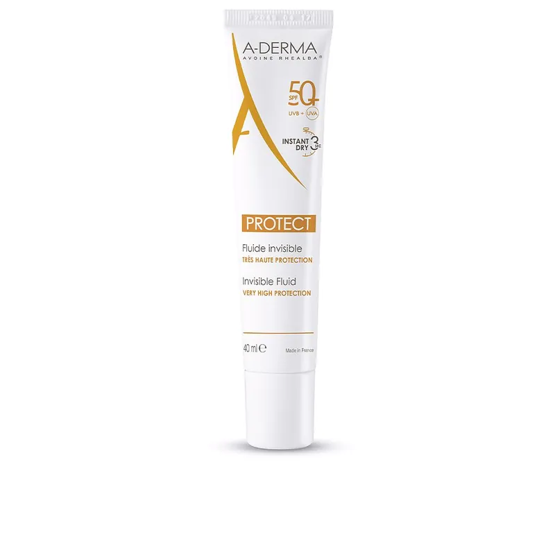 Neue Kollektion A-Derma PROTECT unsichtbares Solar-Gesichtsfluid SPF50+