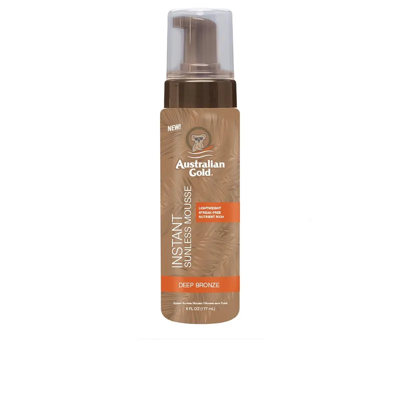 Australian Gold SUNLESS INSTANT tiefes Bronze-Farbmousse Neue Kollektion