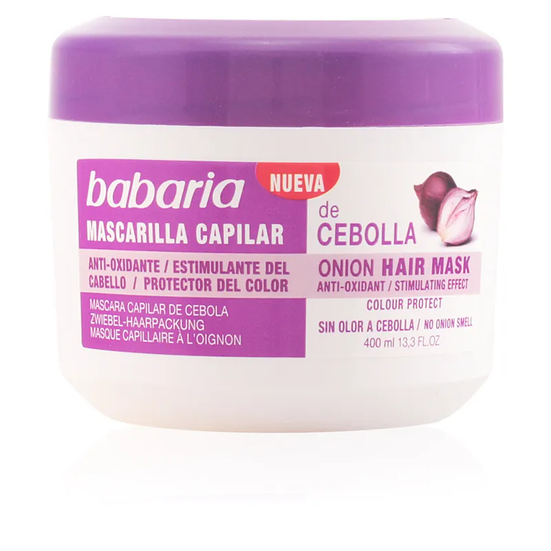 Markenware Babaria CEBOLLA mascarilla capilar antioxidante
