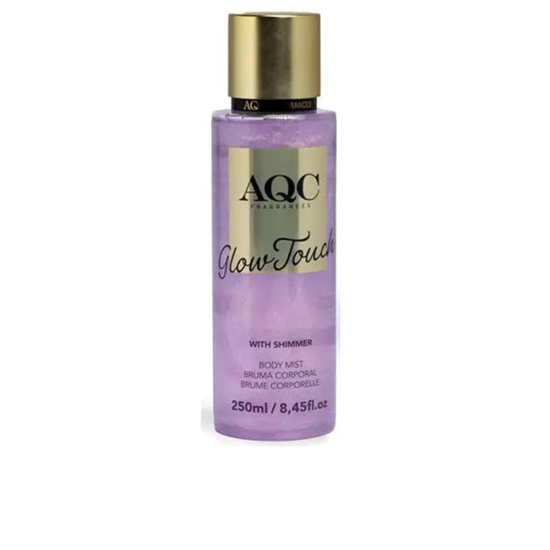 Preisreduziert Aqc Fragrances GLOW TOUCH PURPLE schimmerndes Körperspray