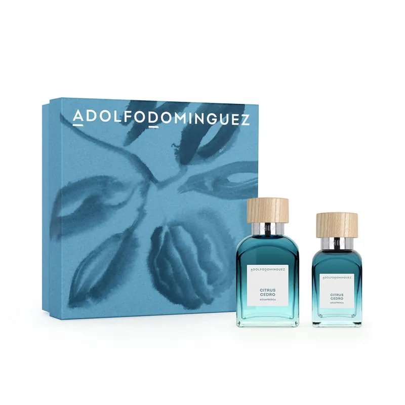 Adolfo Dominguez AGUA FRESCA CITRUS CEDRO SET Echt