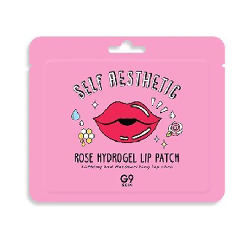 Neue Kollektion G9 Skin SELF AESTHETIC Rosen-Hydrogel-Lippenpflaster