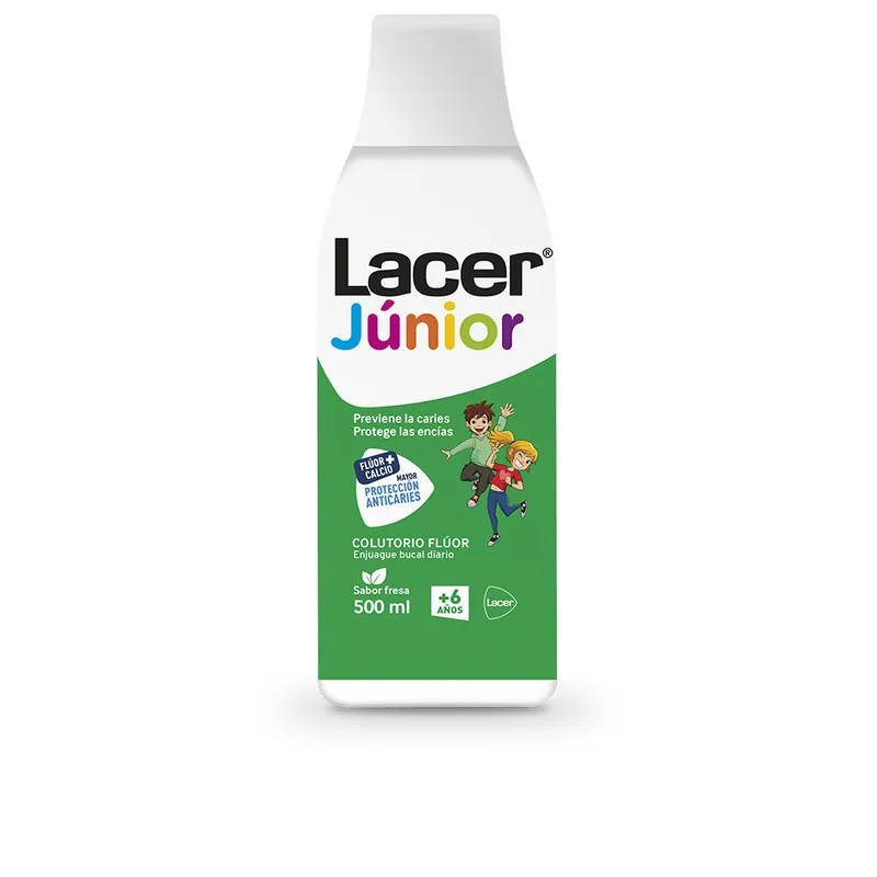 Lacer FLUORINE tägliches Mundwasser Minze 0,05 % Markenware