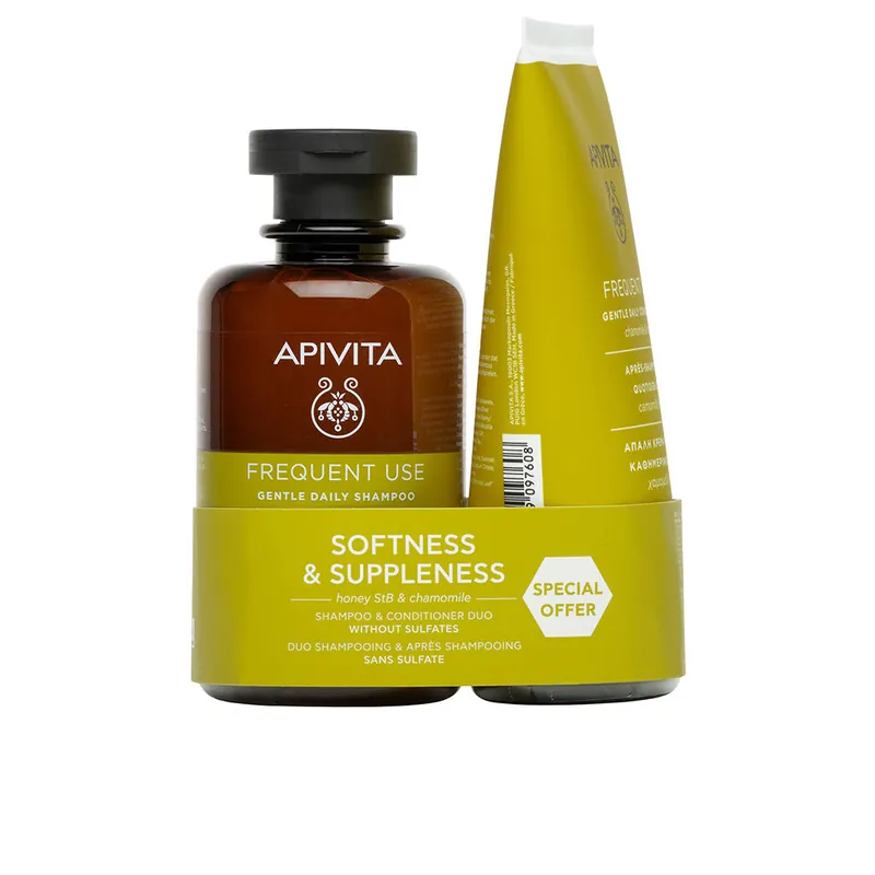 Angebot Apivita SHAMPOO + SPÜLUNG FÜR DEN TÄGLICHEN GEBRAUCH MIT KAMILLE UND HONIG
