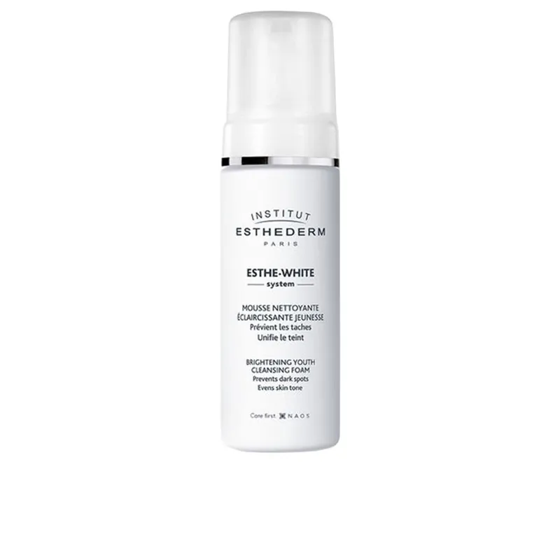Neue Kollektion Institut Esthederm ESTHE WHITE SYSTEM aufhellender Reinigungsschaum