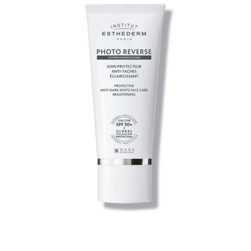 Geprüft Institut Esthederm PHOTO REVERSE Anti-Flecken-Schutzbehandlung für das Gesicht SPF50+