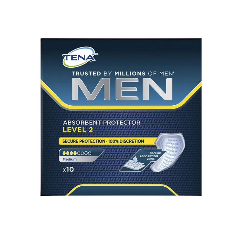 Neuheit Tena Lady TENA MEN LEVEL 2 100% saugfähiger Inkontinenzschutz
