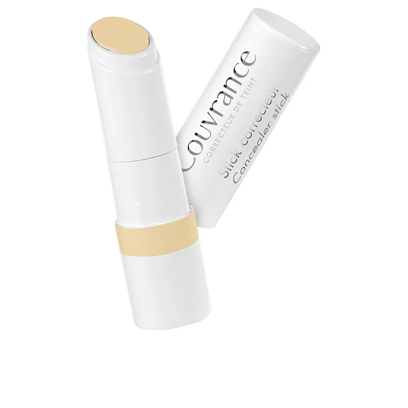 Markenware Avène COUVRANCE gelber Concealer-Stift für Blautöne